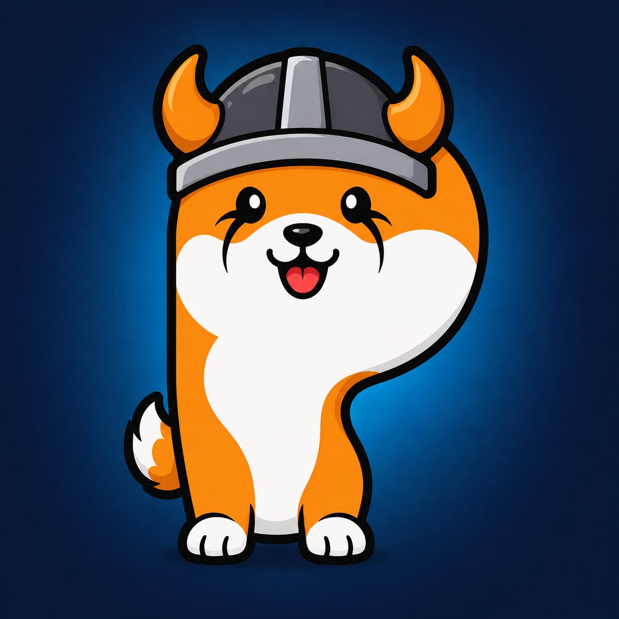 PLOKI, the cheerful Viking Shiba